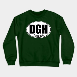 Dagobah Travel Sticker Crewneck Sweatshirt